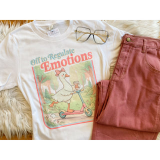 Off to Regulate Emotions Graphic Tee | KT-66