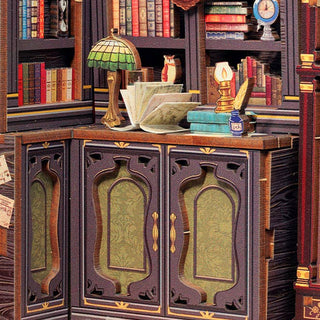DIY Book Nook Kit |Owl Bookstore | HCB201