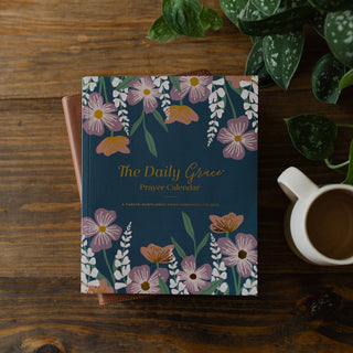 The Daily Grace Prayer Calendar: a 12-month Bible Study Companion for 2025