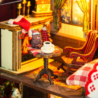 DIY Miniature House Kit | Christmas Cottage