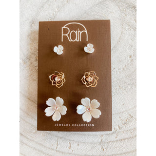 White Rose earring Collection | RJ-08