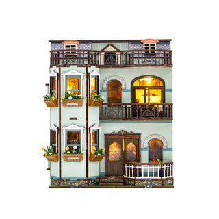 DIY Miniature House Kit: Marigold Manor