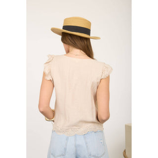 Wildflower Grace Embroidered Blouse | BP-48