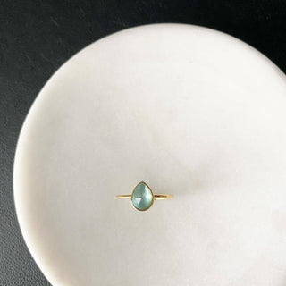 Teardrop Minty Ring