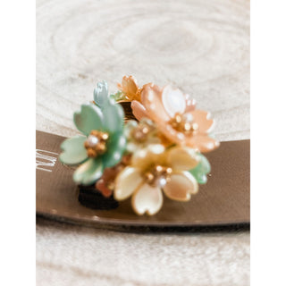 Multicolor Flower Bunch Earrings | RJ-03