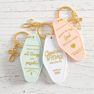 Scripture Keychain - Trust in The Lord With All Your Heart