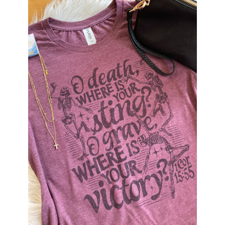 Where is Your Sting? 1 Cor. 15:55 | Graphic Tee | KT-395