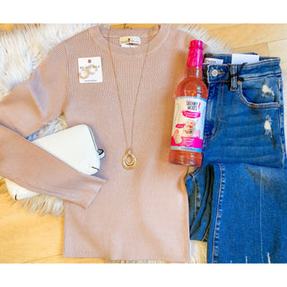 Everyday Essential Rib Sweater l Be Cool l BC-21