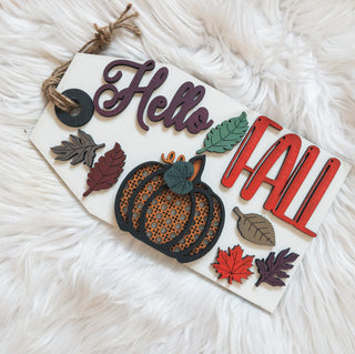 Fall Wood Door Tag Signs F24-01