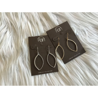 Crystal Marquis Drop Earrings | RJ-16