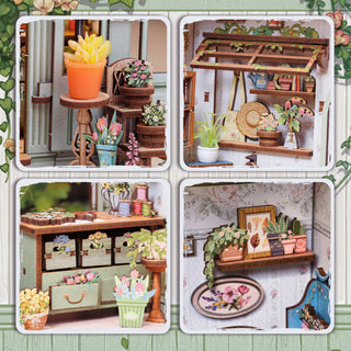 DIY Book Nook Kit: Champs-Élysées Florist
