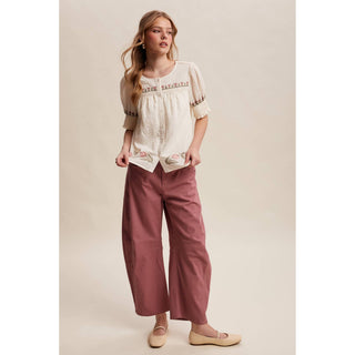 Barrel Leg Utility Pants | LI-16
