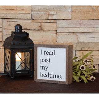 I Read Past My Bedtime 6x6