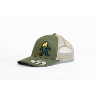 Adventure Sasquatch Trucker Hat | Charcoal/Black | SQ-01
