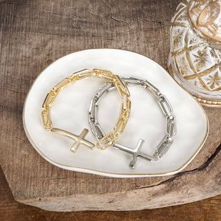 Everyday Cross Bracelet
