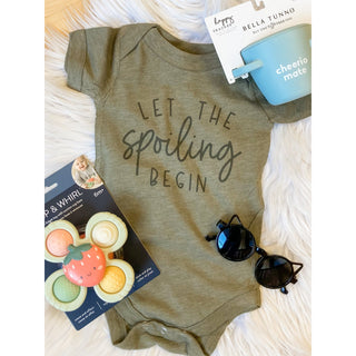 Let the Spoiling Begin | Kids’ Graphic Onesie | KT-63
