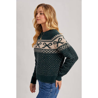 Holiday Bow Sweater | BI-33