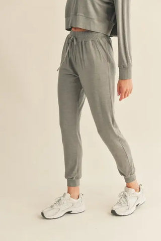 Grey Soft Touch Relaxed Jogger KC-07