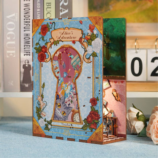 DIY Book Nook Kit | Alice's Adventure | HTQ128