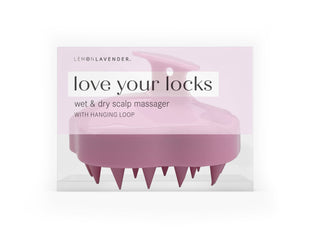 Lemon Lavender Love your Locks Wet & Dry Scalp Massager