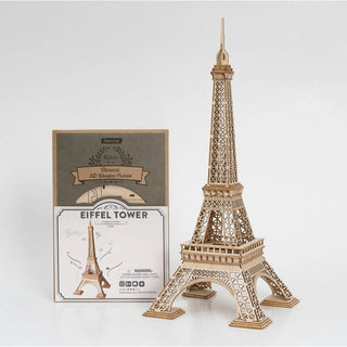 Eiffel Tower Rolife 3D Wooden Puzzles Toys Crafts