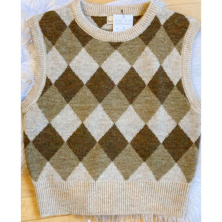 Heritage Argyle Vest l Fern l Be Cool l BC-24
