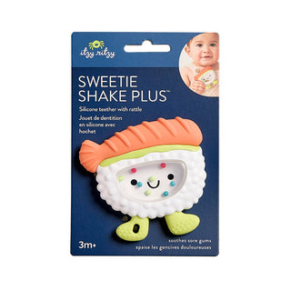 Sweetie Shake Plus™ | Silicone Teether plus Rattle Toy | Itzy Ritzy