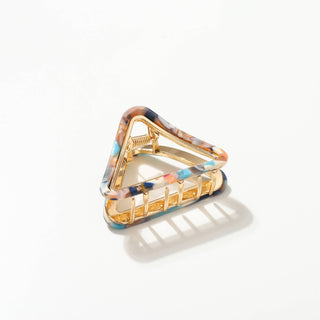 Amelie | Small Metal Triangle Eco-Friendly Claw Clip