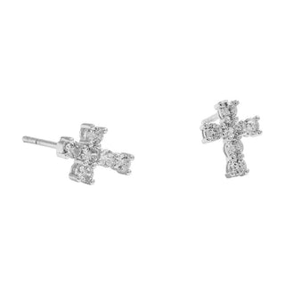 Tiny Faith Sparkle Studs | SS-12