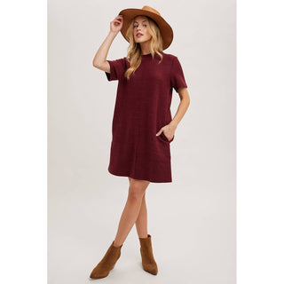 Soft Short T-Shirt Dress BI-05