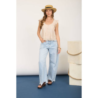 Wildflower Grace Embroidered Blouse | BP-48