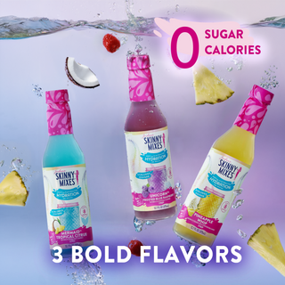 Sugar Free Pineapple Whip Hydration Syrup with Electrolytes | 375 ml | Skinny Mixes