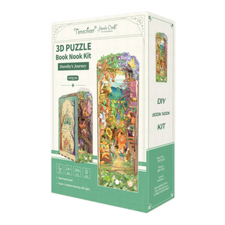 DIY Book Nook Kit: Dorothy's Journey w/ Dust Cover