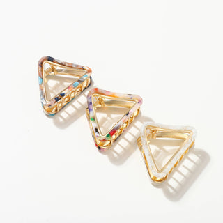 Amelie | Small Metal Triangle Eco-Friendly Claw Clip