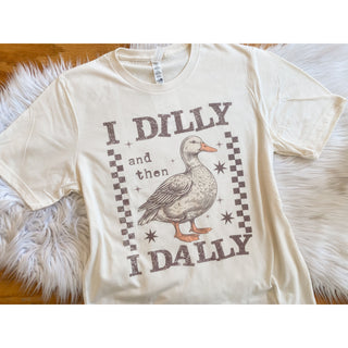 I Dilly and then I Dally Graphic Tee | KT-42