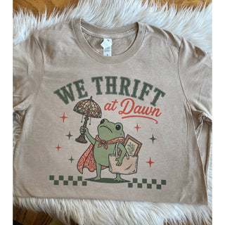 We Thrift At Dawn Short Sleeve Tee | KT-415