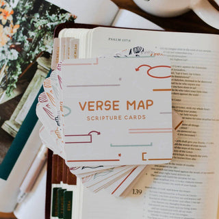 Verse Map Scripture Cards by The Daily Grace Co.