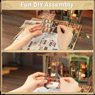 DIY Book Nook Kit |Owl Bookstore | HCB201