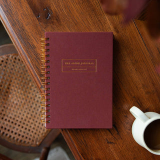 Abide Journal | Maroon Guided Christian Journal