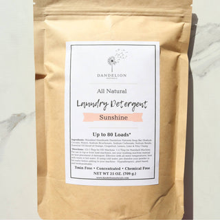 Citrus Laundry Soap | Laundry Detergent Powder | Sunshine | Dandelion Naturals