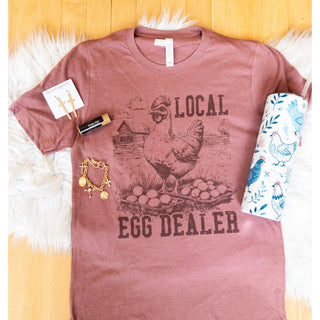 Local Egg Dealer | Graphic Tee | KT-51