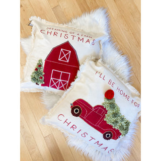 Mudpie Christmas Pillow