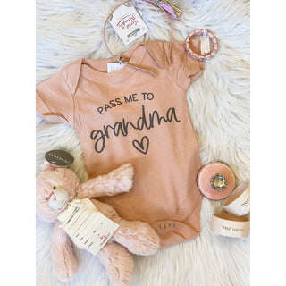 Pass Me to Grandma | Kids Graphic Onesie | KT-62