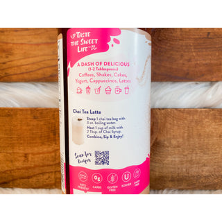 Sugar Free Chai Syrup | Jordan’s Skinny Mixes