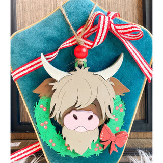 Wooden Cow | Wooden Ornament | KT-130