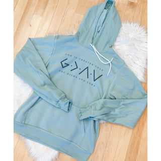 God is Greater Than the Highs and Lows Graphic Sweatshirt | KT-23