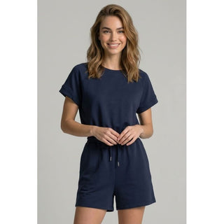 Midnight Muse Back Cut-out Romper | DR-20