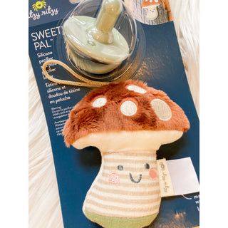 Sweetie Pal™ Mushroom Plush & Pacifier by Itzy Ritzy