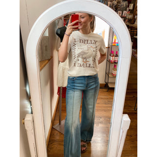 I Dilly and then I Dally Graphic Tee | KT-42