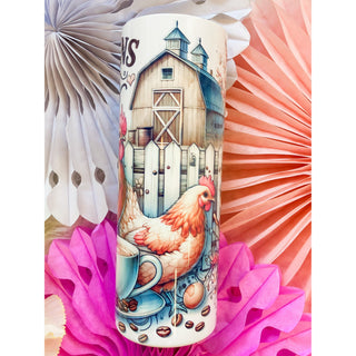 Chickens, Coffee & Chaos | 20 oz. Tumbler | KT-113